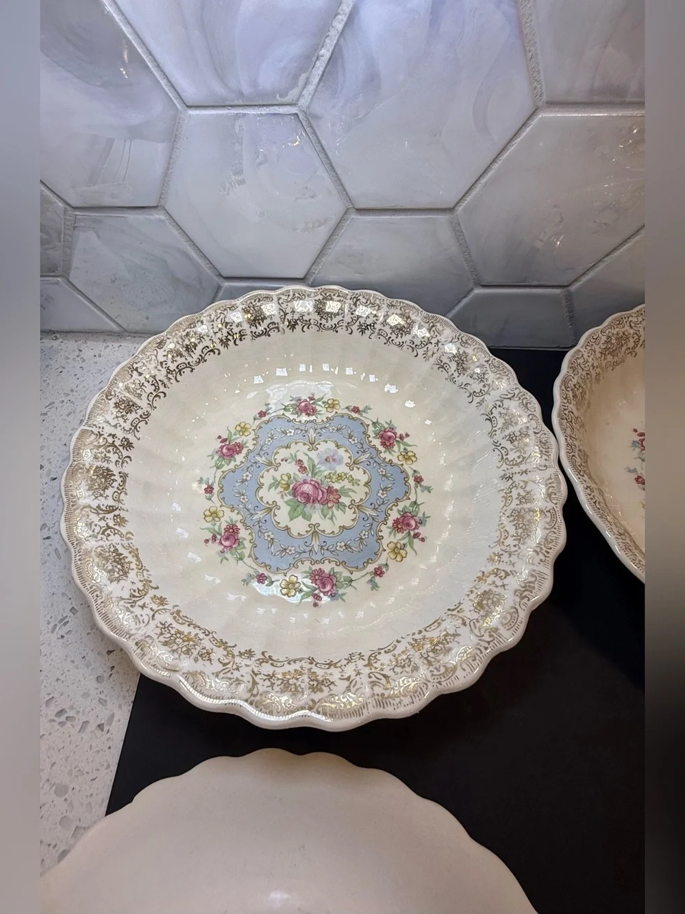 Set of 6 Limoges Lyric 8